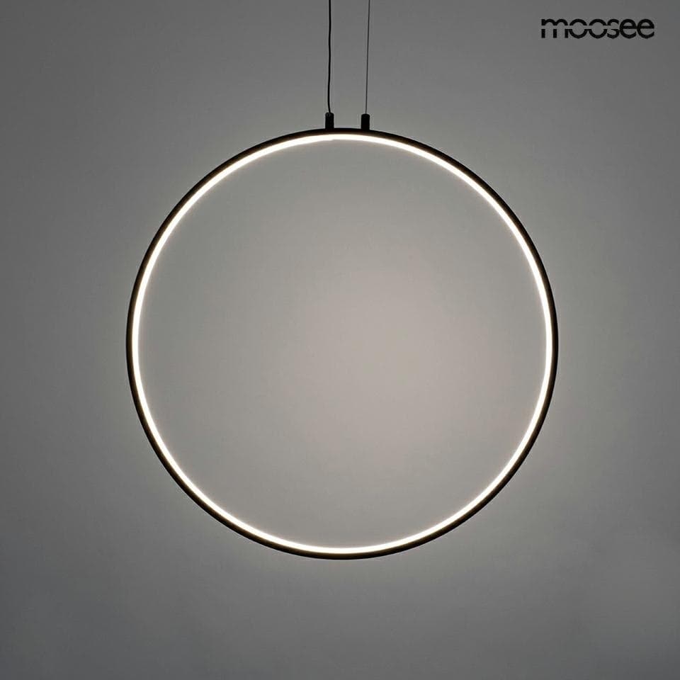 

MOOSEE lampa wisząca CIRCULO 60 czarna