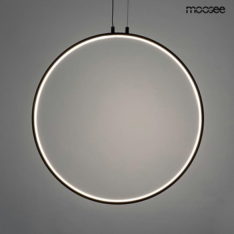 

MOOSEE lampa wisząca CIRCULO 80 czarna