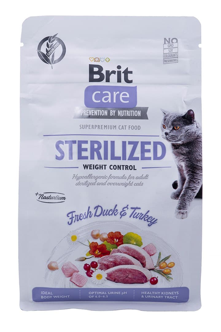 

Brit Care Cat Grain Free Sterilized Weight Control 400g