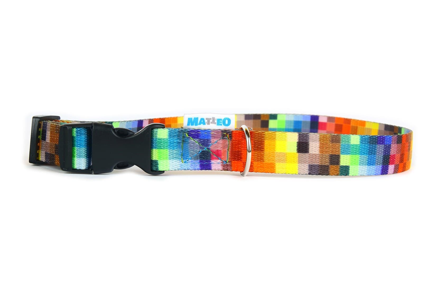 

Obroża Klamra Plastikowa - Piksele 25mm, 34-60cm