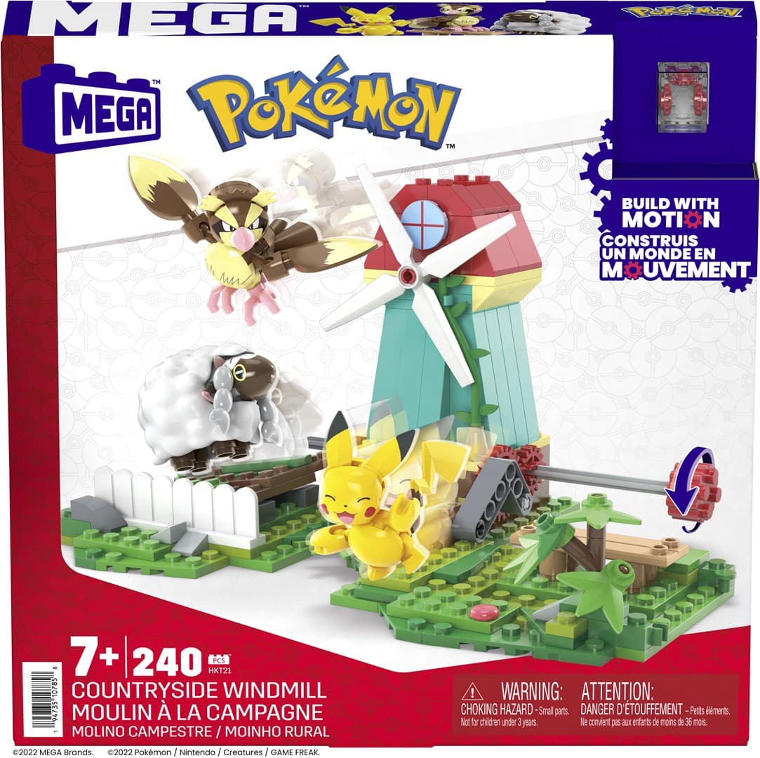 

Mega Bloks Pokemon Wiejski Wiatrak Zest Hkt21 Pud6