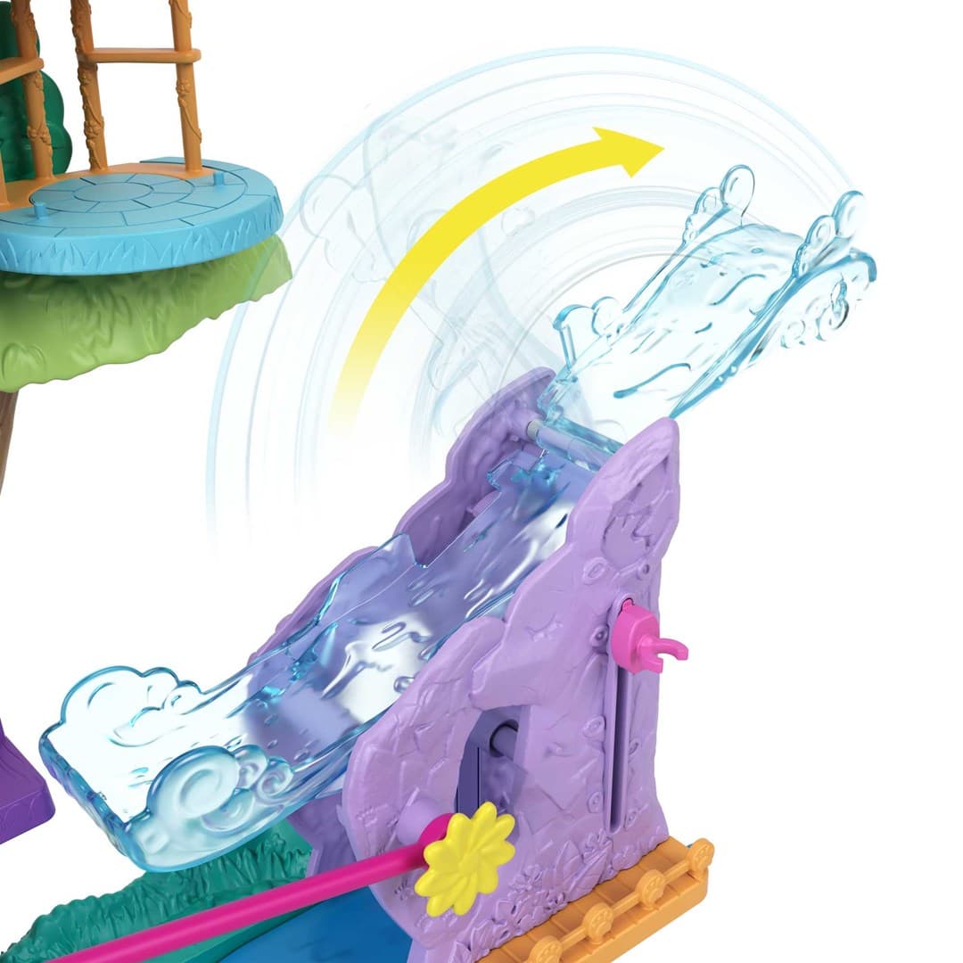 

Polly Pocket Przygody zwierzątek Domek na drzewie HHJ06 MATTEL