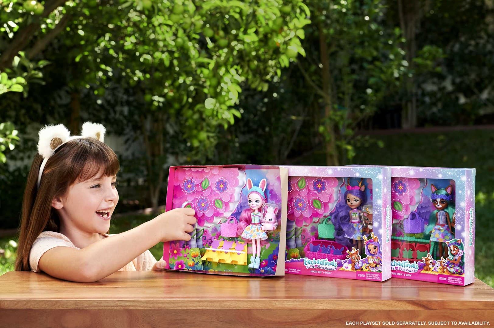 

Enchantimals BFF Reveal Lalka Danessa Deer + zwierzątka niespodzianki HLK84 (HLK83)
