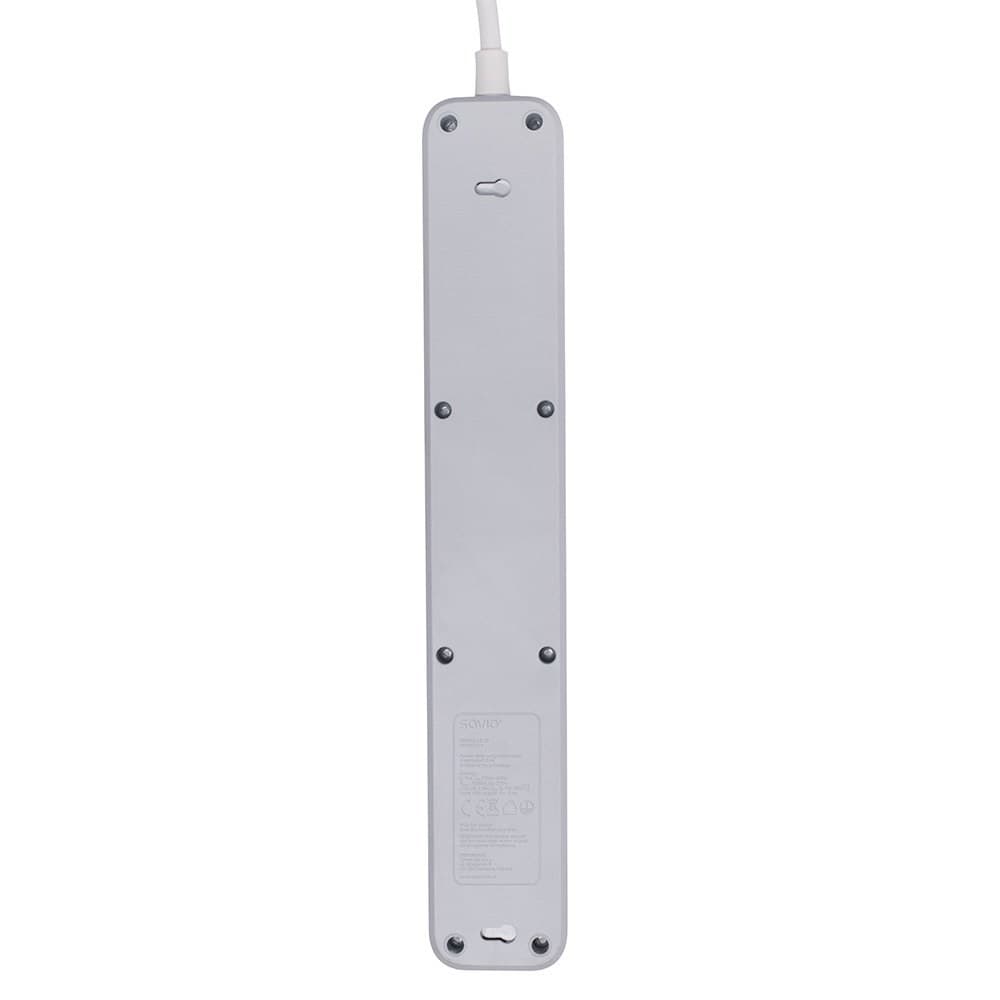 

SAVIO LZ-12 LISTWA ZASILAJĄCA PRZECIWPRZEPIĘCIOWA Z WYŁĄCZNIKIEM 4 GNIAZDA Z 3 X USB-A: FAST CHARGE, 1.5M