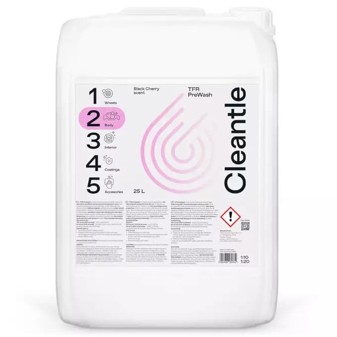 

Cleantle TFR PreWash 25L - produkt do mycia wstępnego