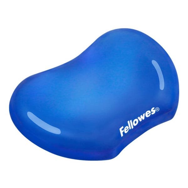 

Podkładka żelowa pod mysz i nadgarstek, Crystal, ergonomiczna żelowa, niebieska, Fellowes
