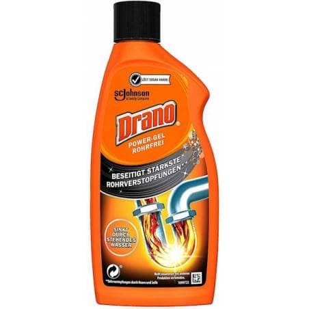 

Drano Power Gel Kret Środek do Udrażniania Rur 500 ml DE