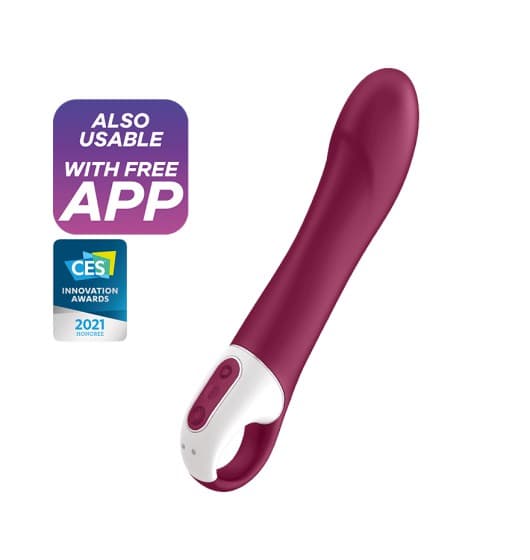 

Satisfyer Big Heat podgrzewany wibrator Violet