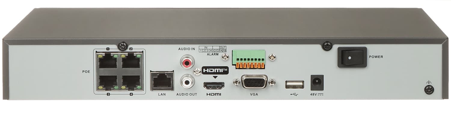 

REJESTRATOR IP BCS-V-NVR0401A-4KE-4P 4 KANAŁY, 4 PoE BCS View