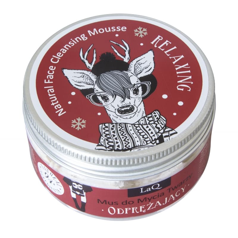 

LaQ Naturalny mus do mycia twarzy odprężający Pralina 100ml