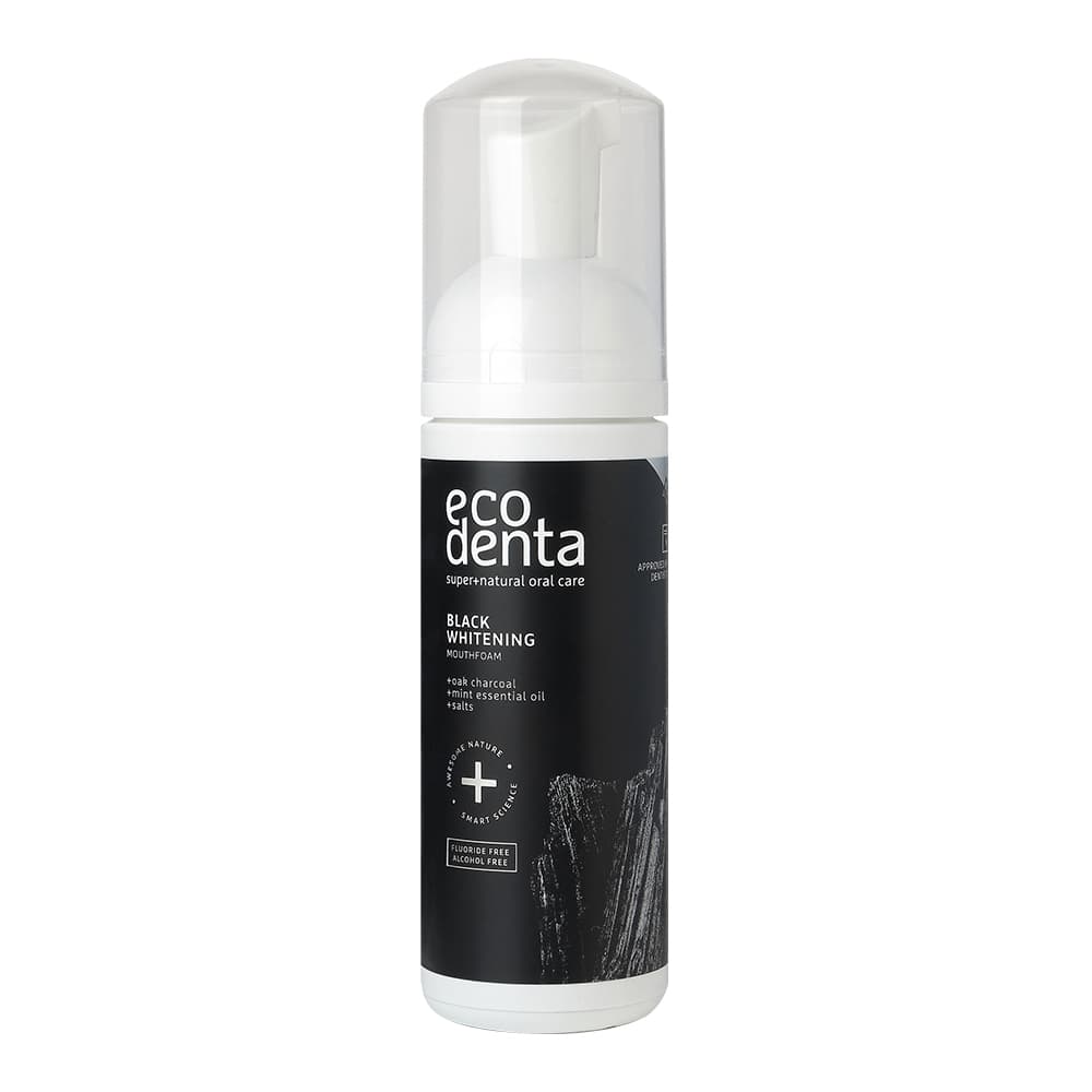

Ecodenta Black Whitening Mouthfoam wybielająca pianka do płukania jamy ustnej 150ml