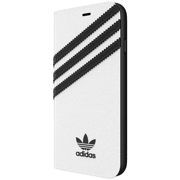 

Oryginalne Etui IPHONE 6 / 6S / 7 / 8 / SE 2020 / 2022 Adidas OR Booklet Case PU (39158) białe, 39158) biał