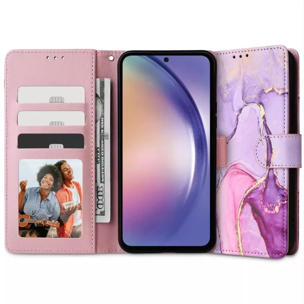 

Etui portfel Wallet do Samsung Galaxy A54 5G Marble