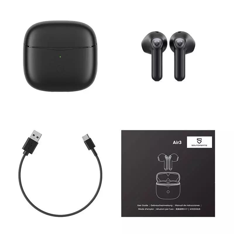 

Słuchawki Soundpeats Air 3 (czarne)