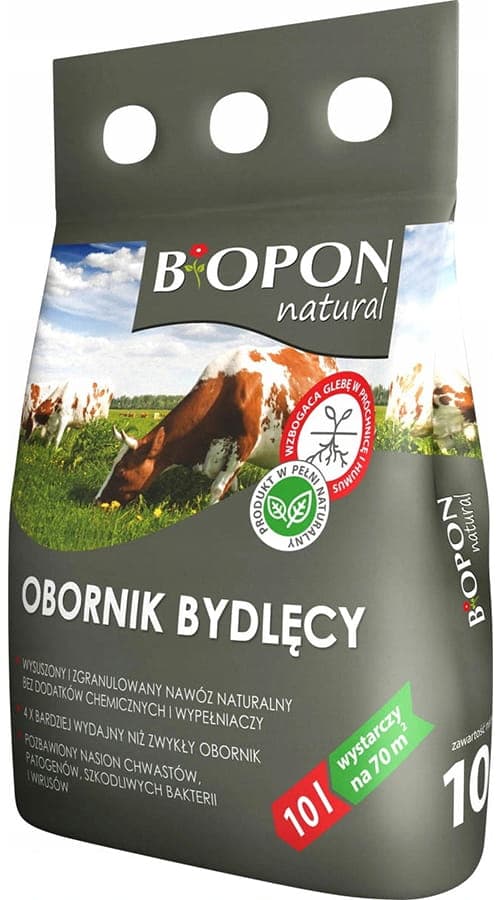 

Obornik granulowany bydlęcy 10L Biopon
