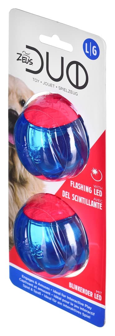 

Zeus Duo Ball z LED 6,3cm 2szt/op
