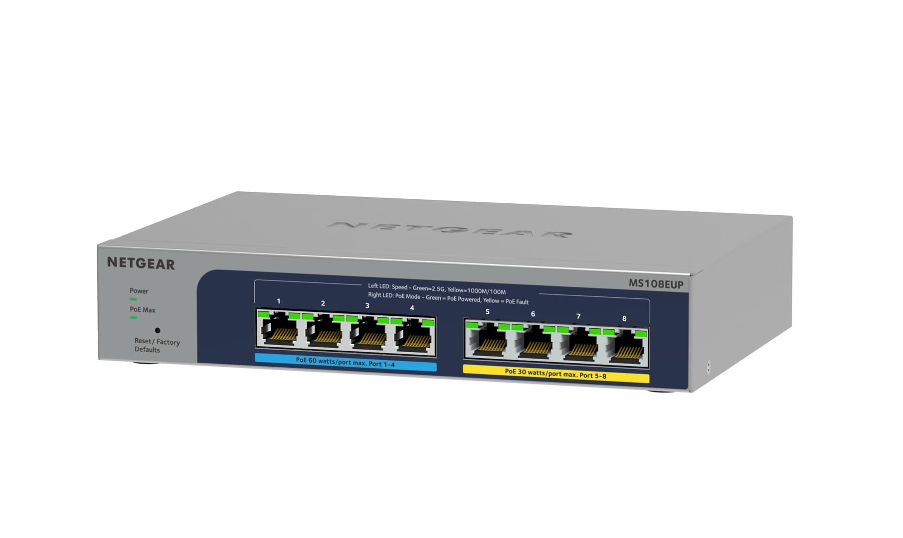 

Netgear Switch 8PT POE++ MULTIGIG PLUS