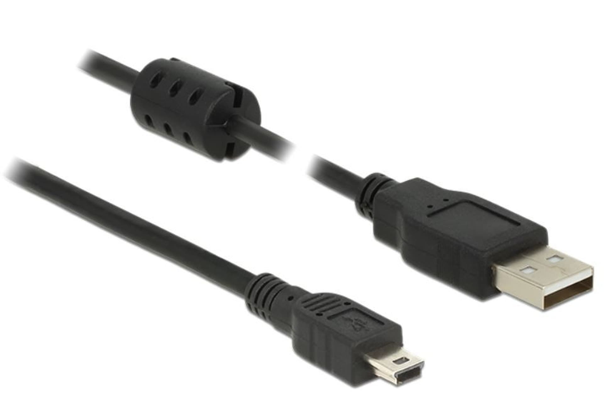 

Kabel DELOCK 84915 (USB 2.0 - Mini-USB typ B ; 3m; kolor czarny)