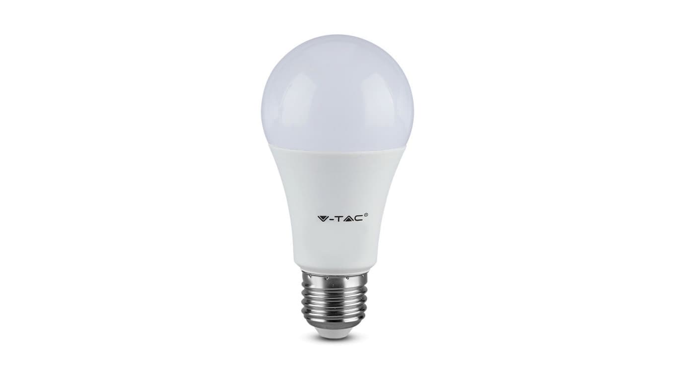 

Żarówka LED 9,5W E27 A60 4000K 1521lm 200st. 160lm/w Neutralna A++ 2810