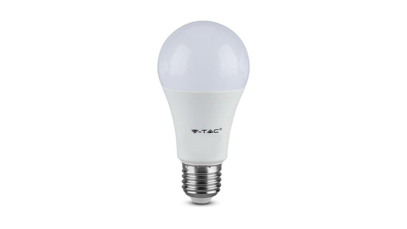 

Żarówka LED 9,5W E27 A60 6400K 1521lm 200st. 160lm/w Zimna Biała A++ 2811