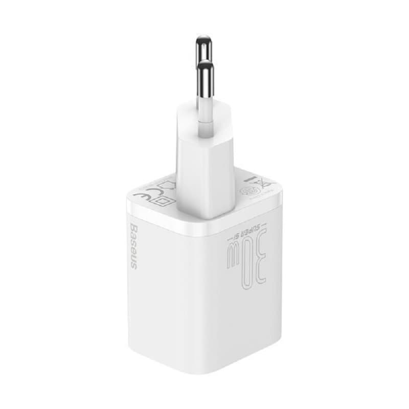 

Ładowarka sieciowa Baseus Super Si Quick Charger 1C 30W (biała)