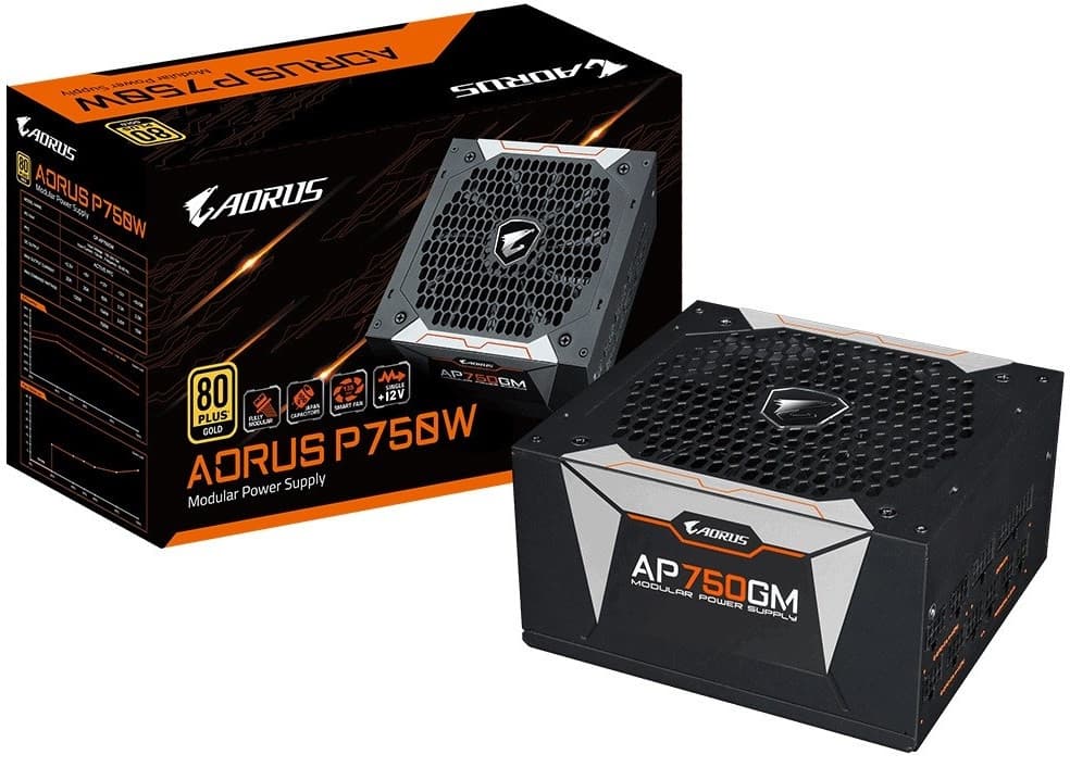 

Zasilacz PC GIGABYTE 750W GP-AP750GM-EU