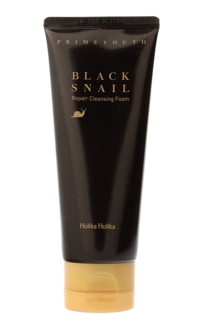 

HOLIKA HOLIKA Prime Youth Black Snail Repair Cleansing Foam delikatnie oczyszczająca pianka do twarzy z ekstraktem ze śluzu ślimaka 100ml