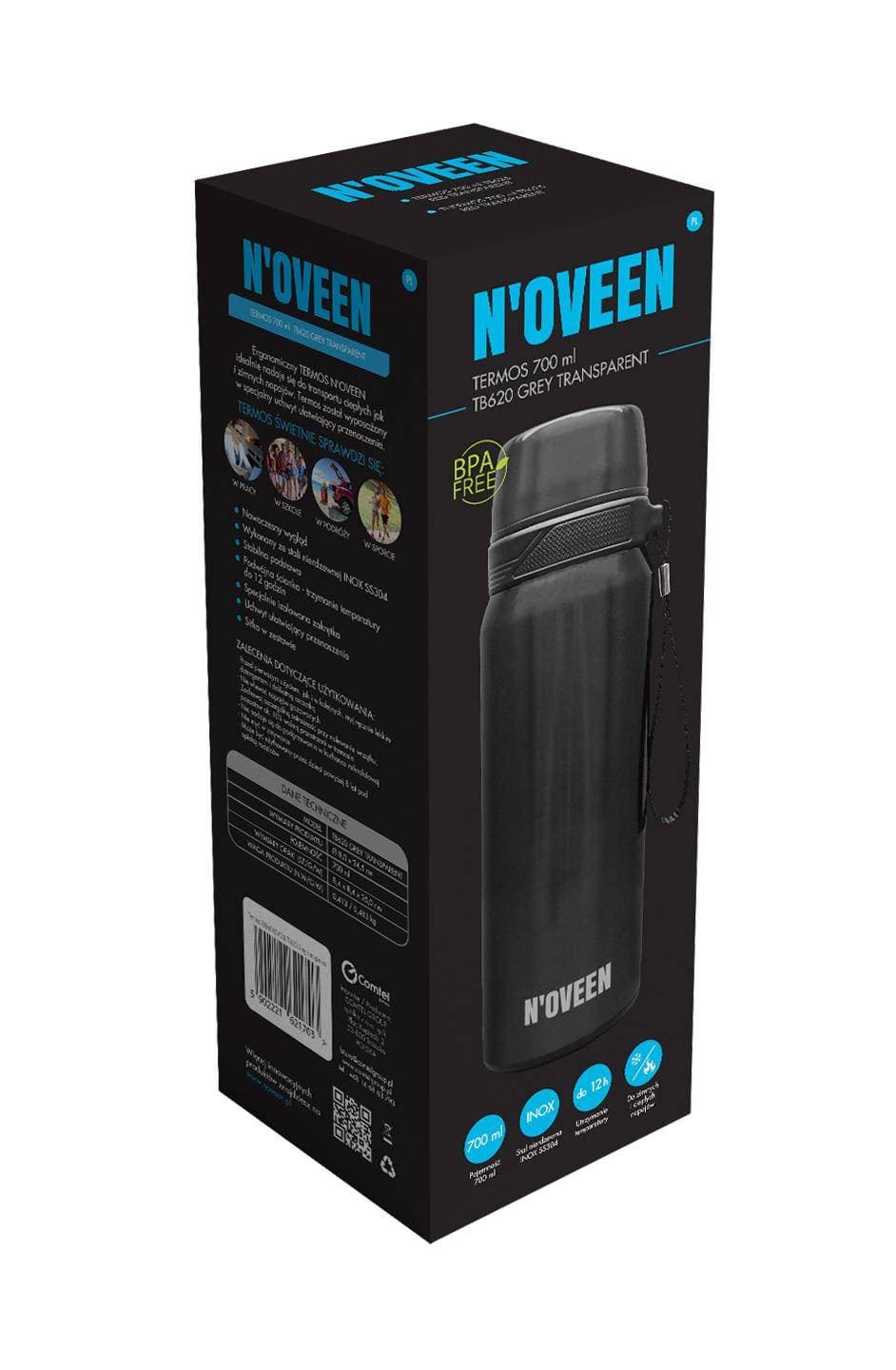 

Termos NOVEEN TB620 Grey Transparent 700 ml