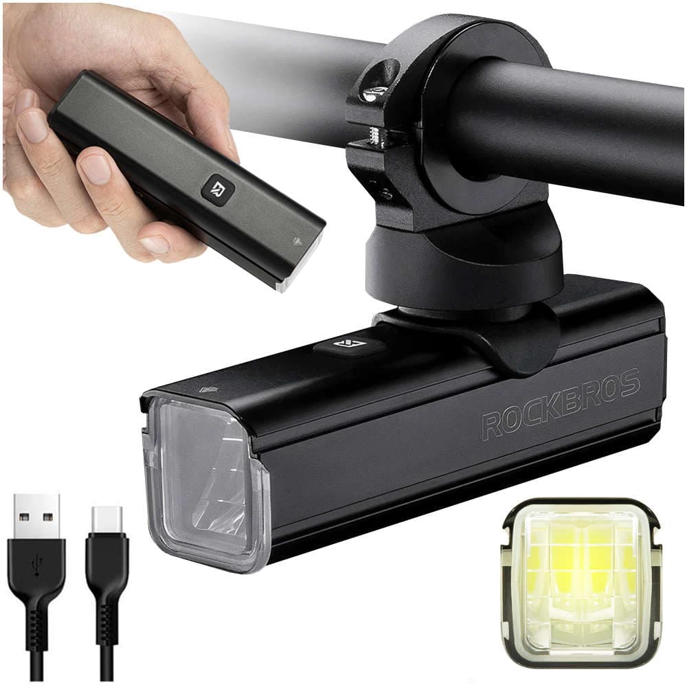 

Lampka rowerowa RockBros Bike LED Lamp RHL1000 wodoodporne światło na kierownicę 1000lm reflektor ledowy latarka