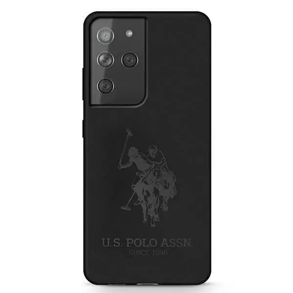 

US Polo USHCS21LSLHRTBK S21 Ultra G998 czarny/black Silicone On Tone