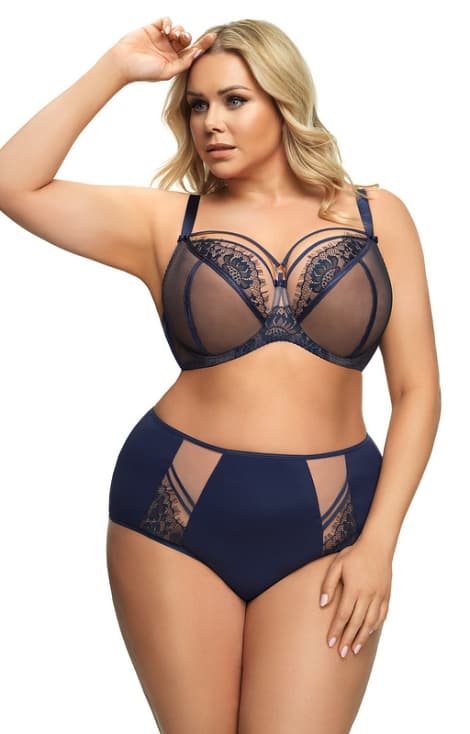 

BIUSTONOSZ GORSENIA K496 PARADISE OWY (kolor granat, rozmiar 80G)