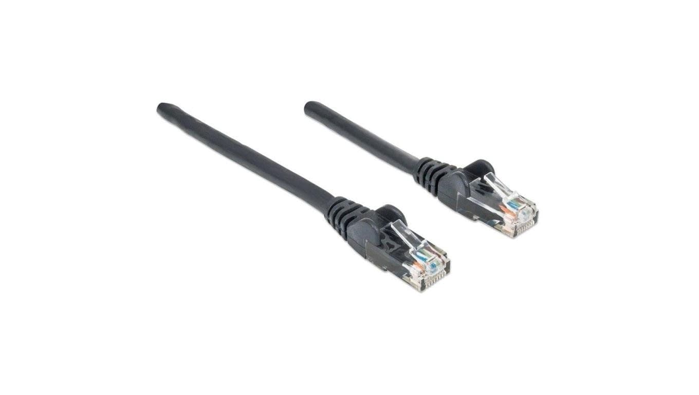 

PATCH CORD CAT5E UTP 2,0M CZARNY 100 MIEDŹ