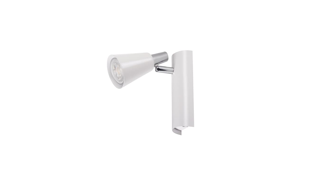 

Oprawa ścienno-sufitowa GU10 1 x 35W SEMPRA EL-1I B-SR biały 33090