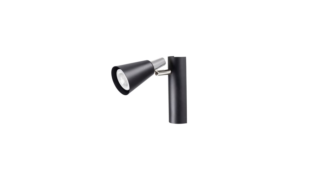 

Oprawa ścienno-sufitowa GU10 1 x 35W SEMPRA EL-1I B-SR czarny 33091