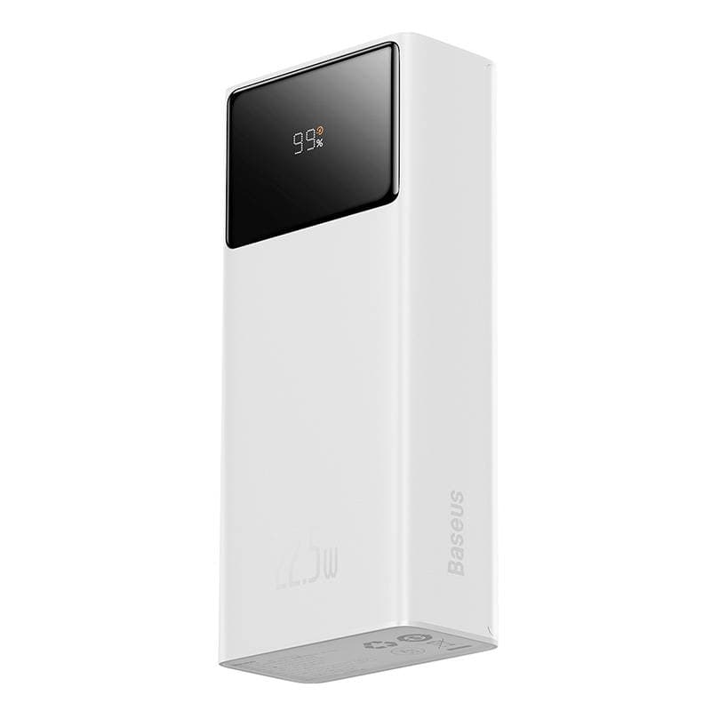 

Powerbank Baseus Star-Lord 30000mAh, 22.5W, USB, USB-C (biały)