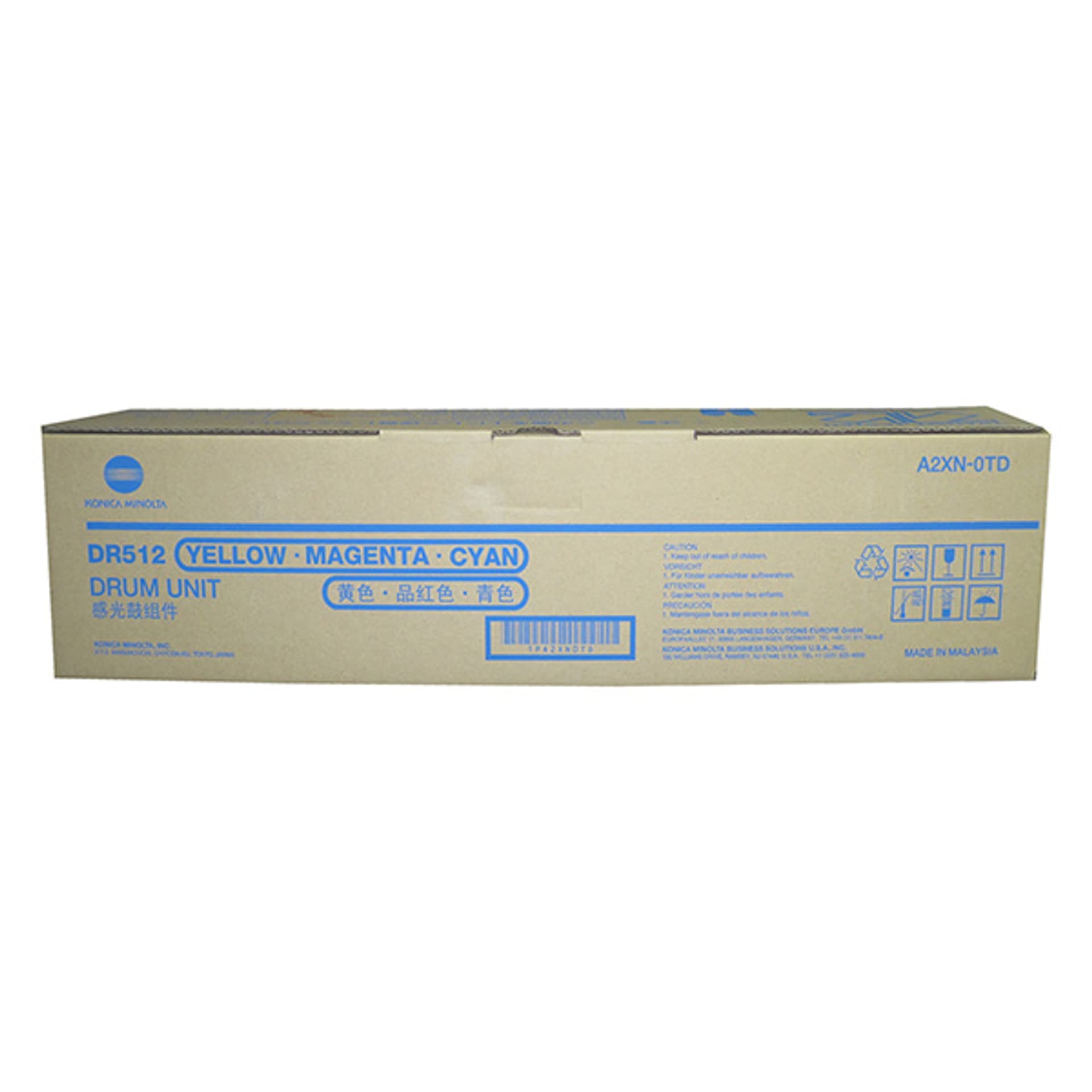 

Konica Minolta oryginalny bęben DR-512, color, A2XN0TD, Konica Minolta Bizhub C224, 284, 364, 454, 554