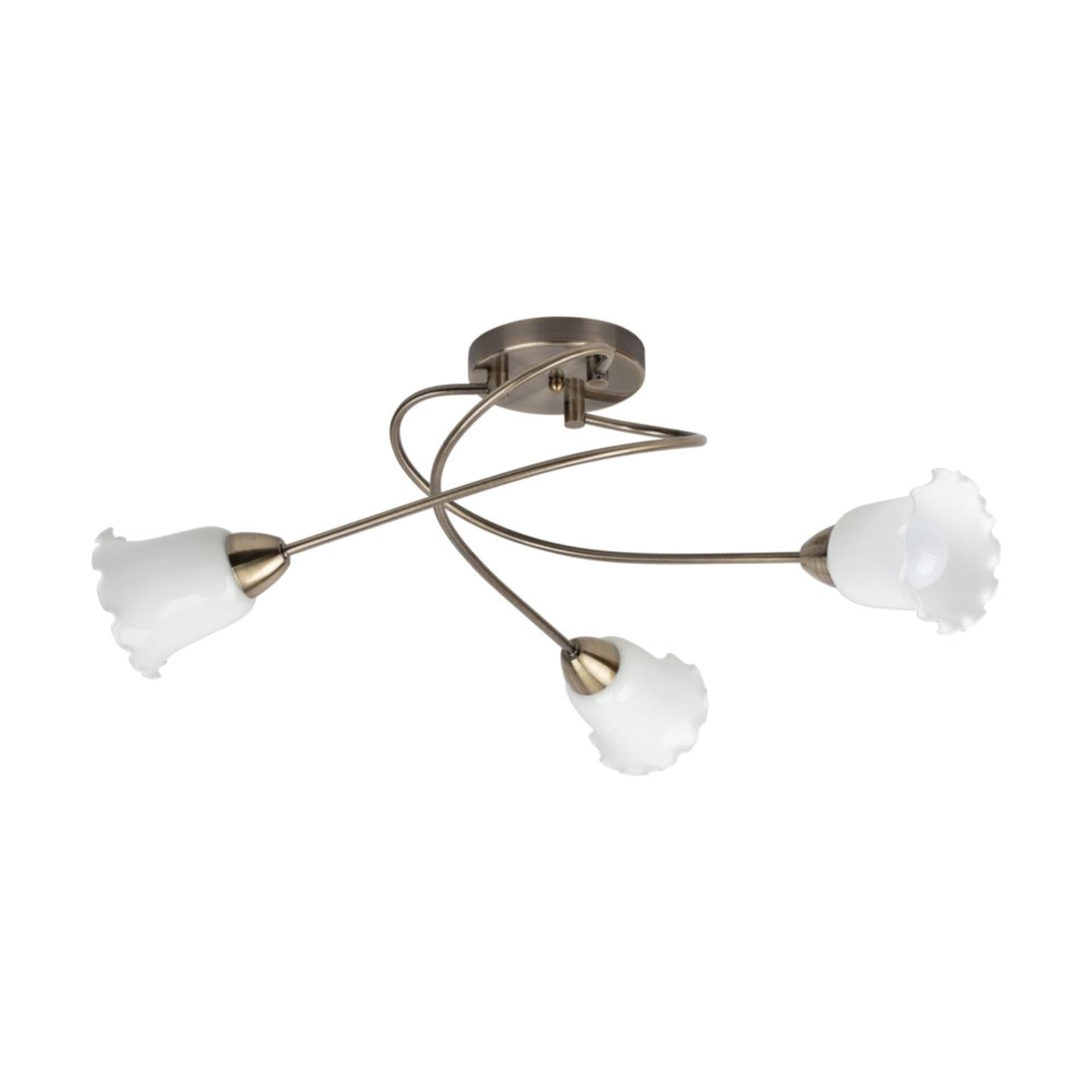 

Faria Lampa Sufitowa 3xE27 Max.60W Patyna/Biały
