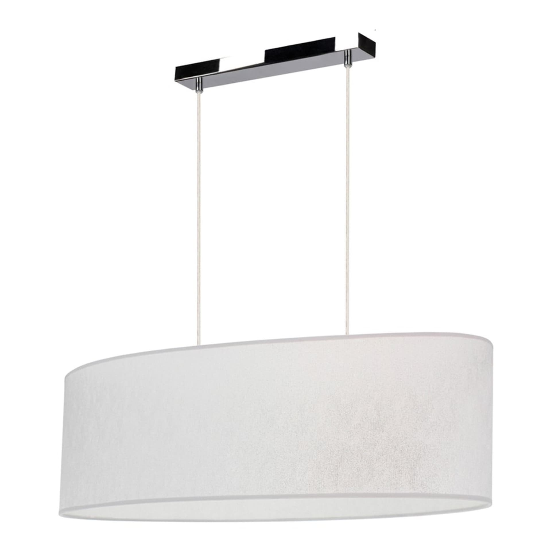 

Prata Lampa Wisząca 2xE27 Max.40W Chrom/Transparentny/Srebrny