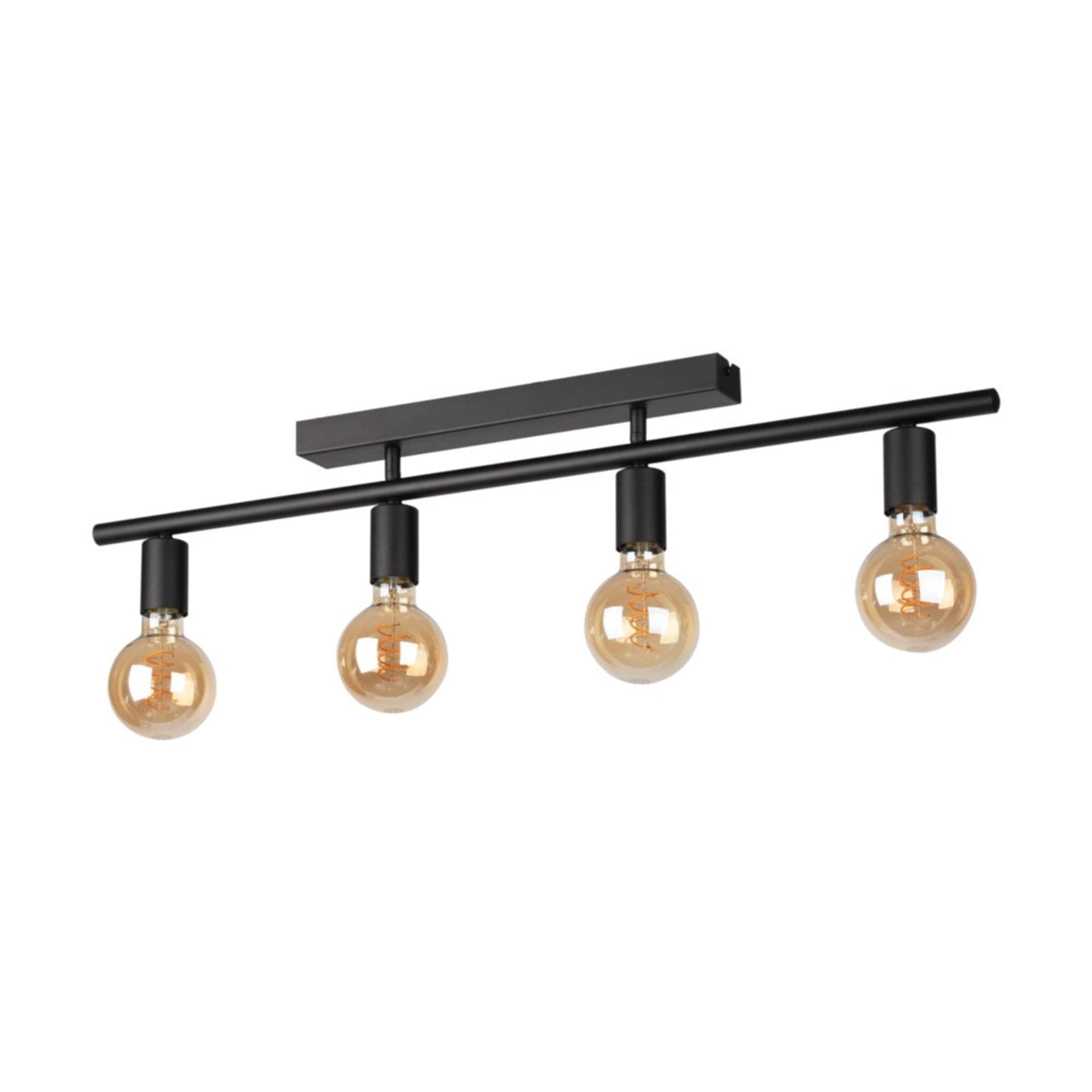 

Vertigo Lampa Sufitowa 4xE27 Max.25W Czarny