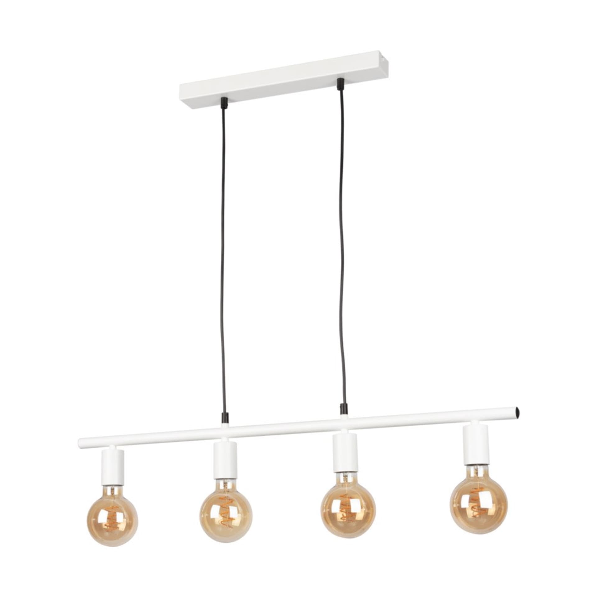

Vertigo Lampa Wisząca 4xE27 Max.25W Biały/Czarny