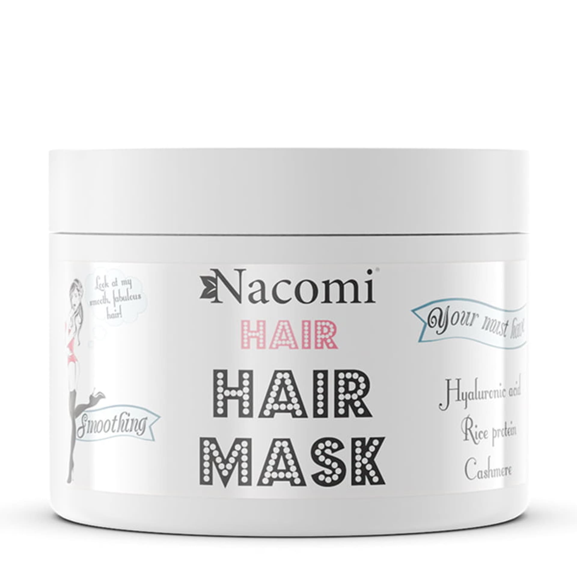 

Nacomi Hair Mask Smoothing wygładzająco-nawilżająca maska do włosów 200ml