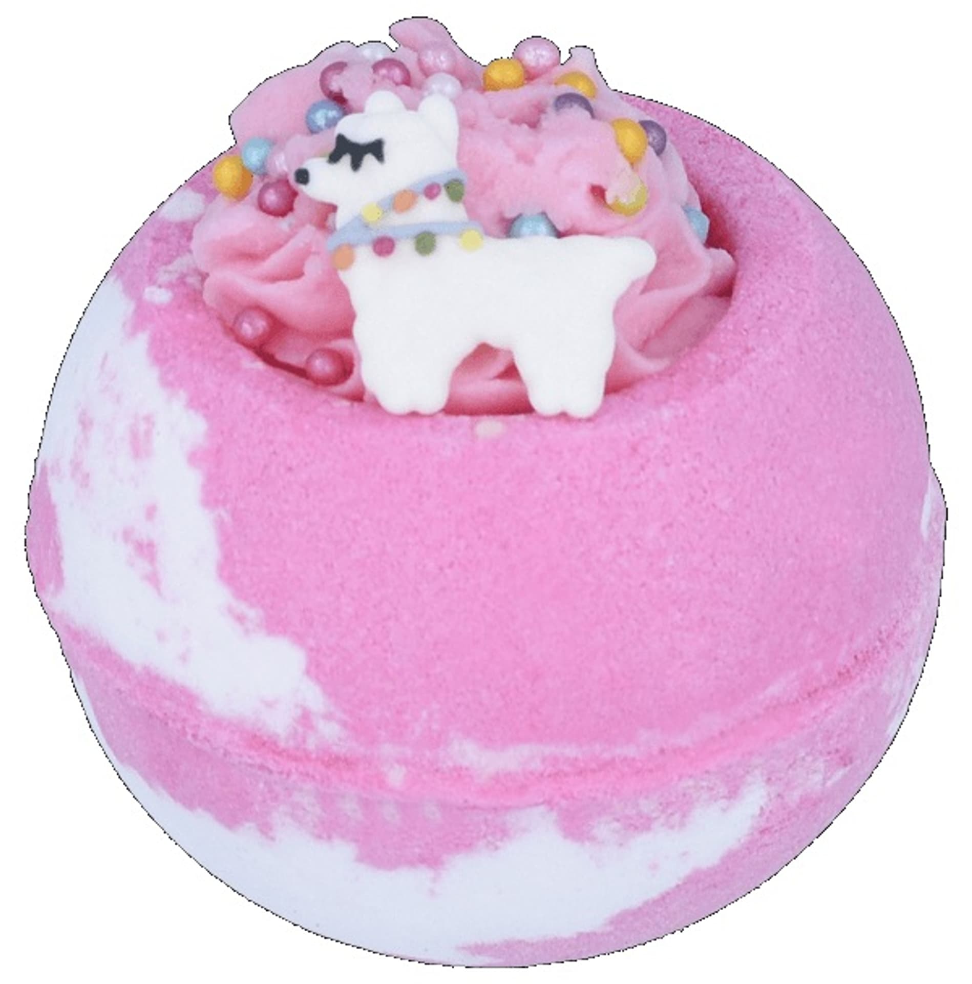

Bomb Cosmetics No Prob-Llama Bath Blaster musująca kula do kąpieli 160g