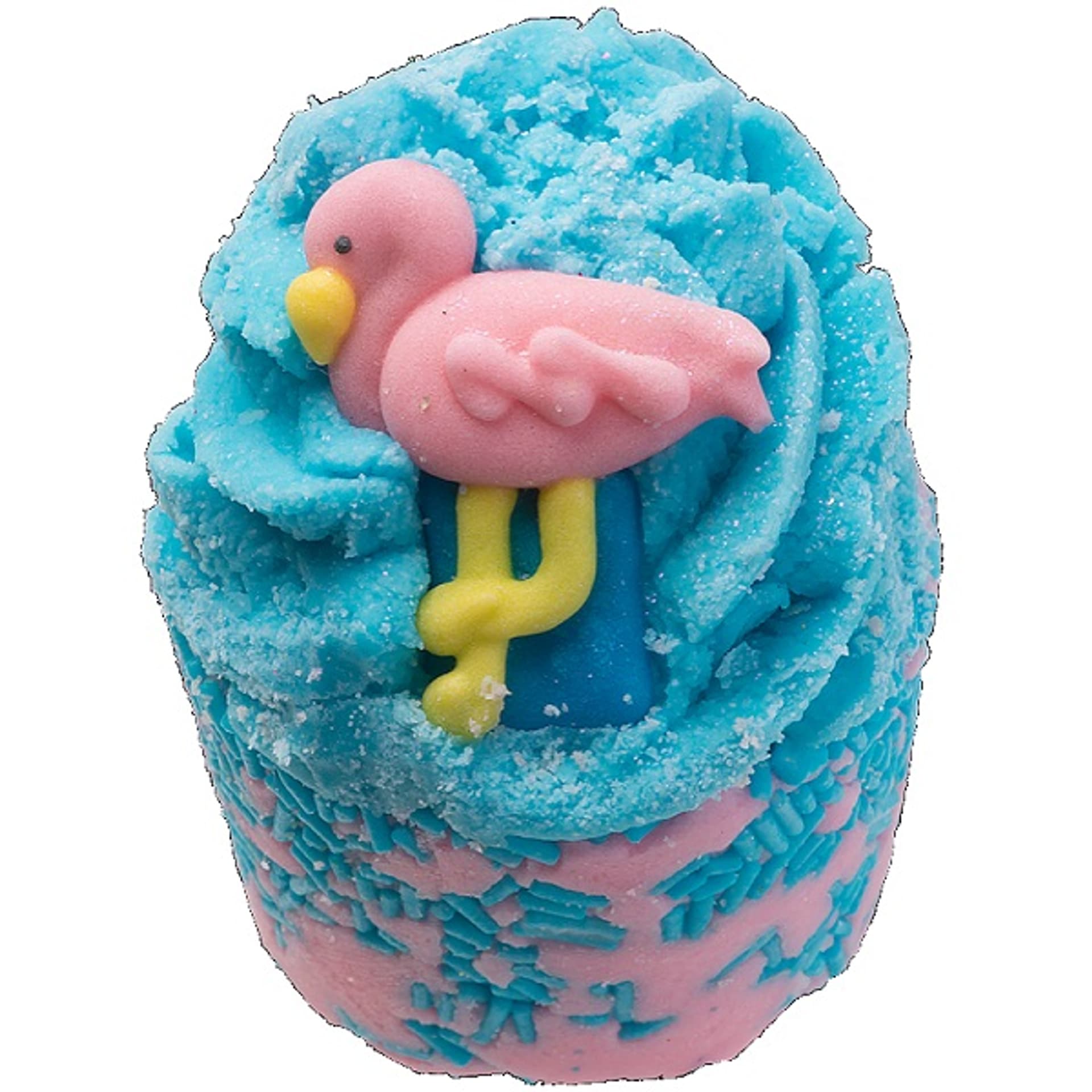 

Bomb Cosmetics Flamingoals Bath Mallow maślana babeczka do kąpieli 50g