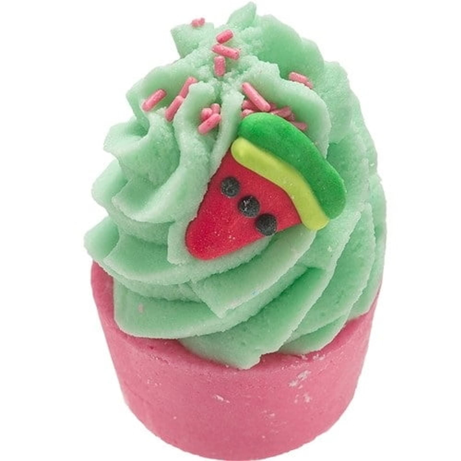 

Bomb Cosmetics Who Wants To Be A Melonaire Bath Mallow maślana babeczka do kąpieli 50g