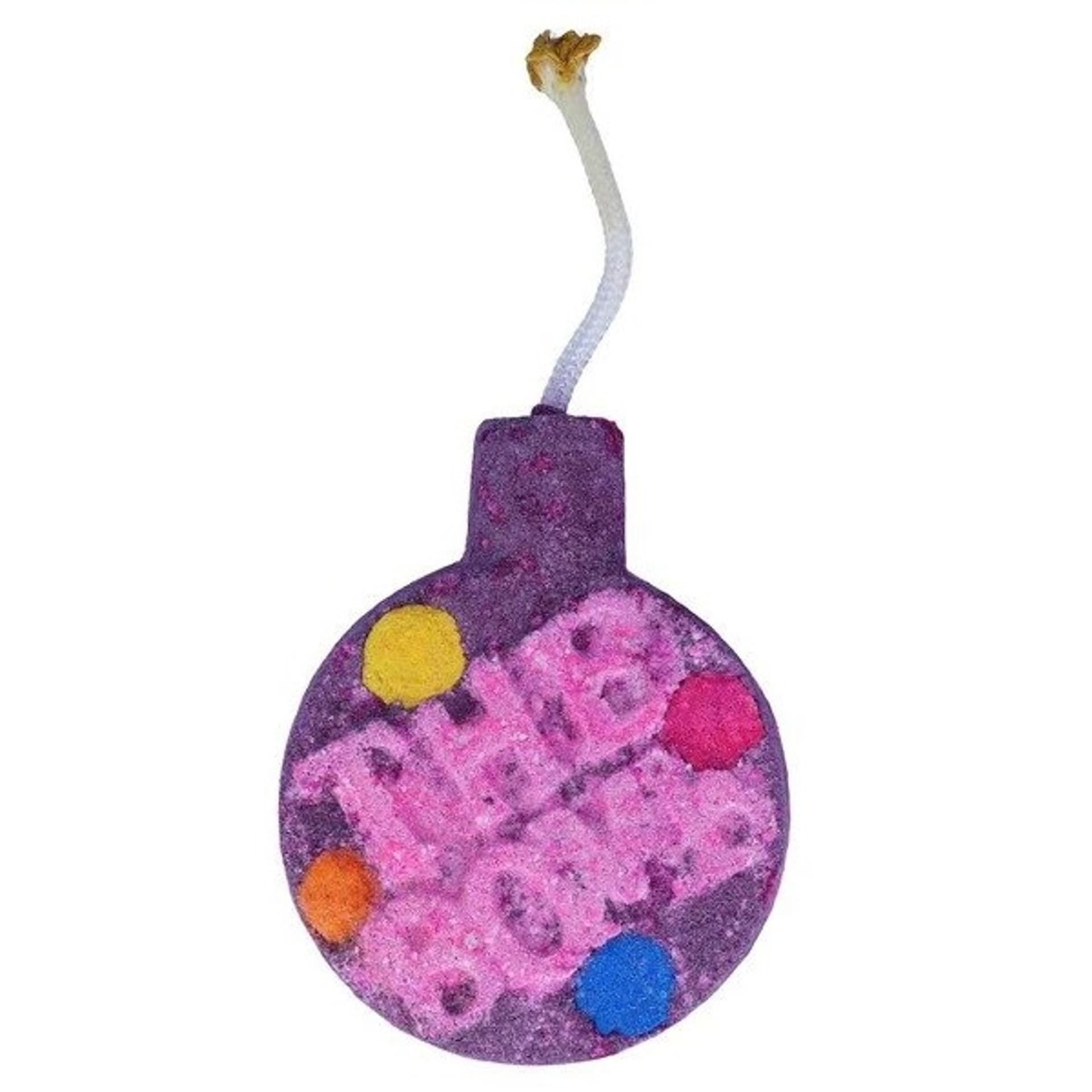

Bomb Cosmetics Watercolours Bath Bomb wielokolorowa musująca kula do kąpieli Fizzy Rascal 150g