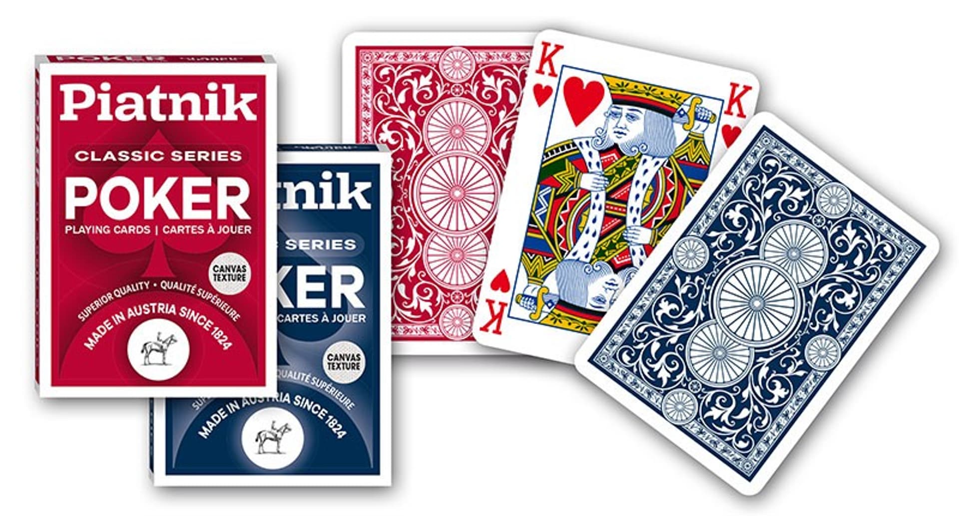 

Karty pojedyncze Poker Classic Series 55
