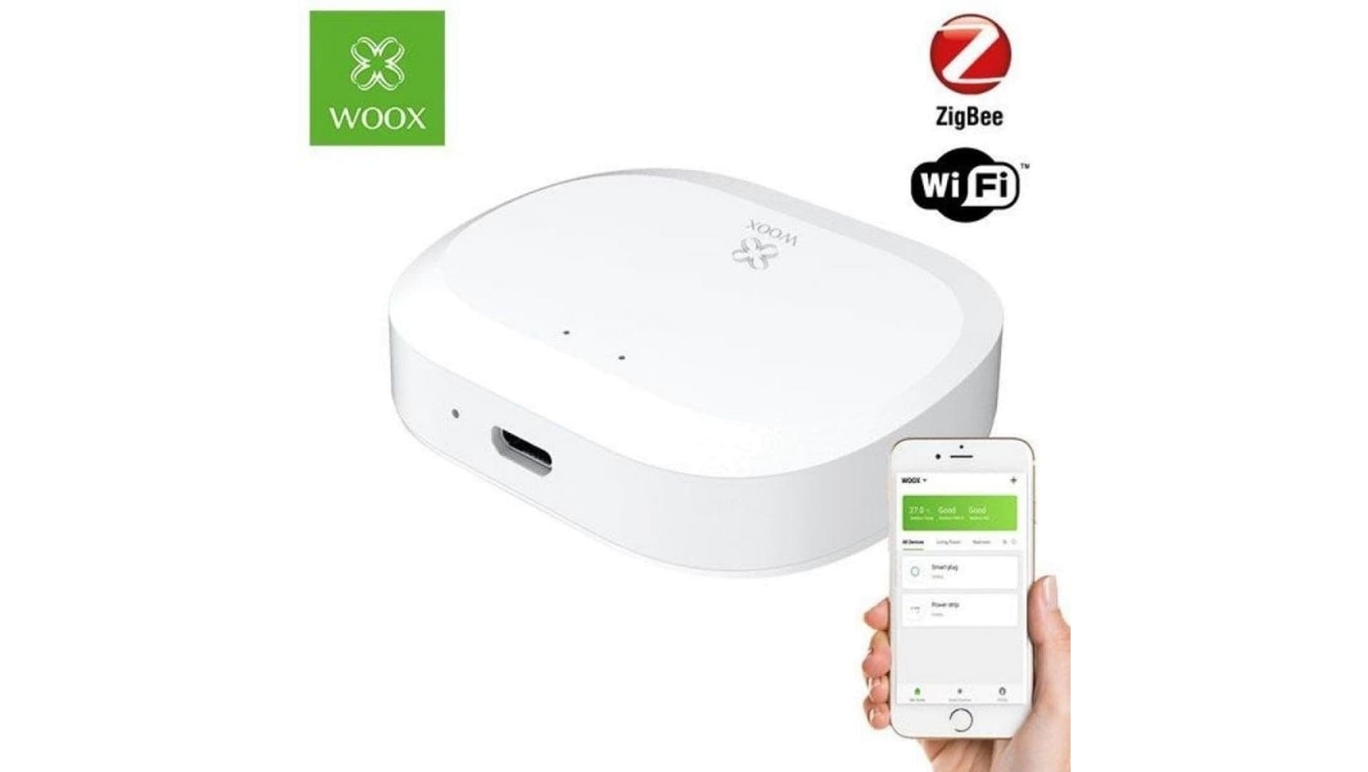 

WOOX INTELIGENTNA SMART BRAMKA ZIGBEE-WIFI R7070 GATEWAY