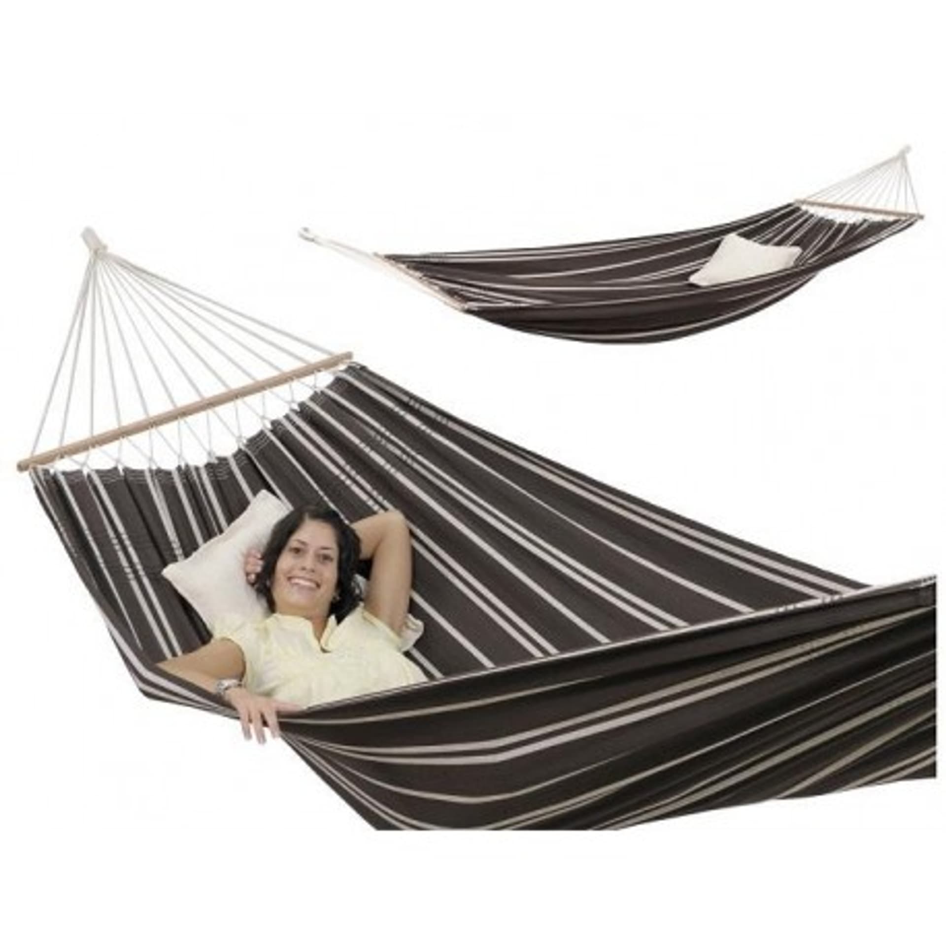 

Hamak dwuosobowy brasilia mocca 210x140cm