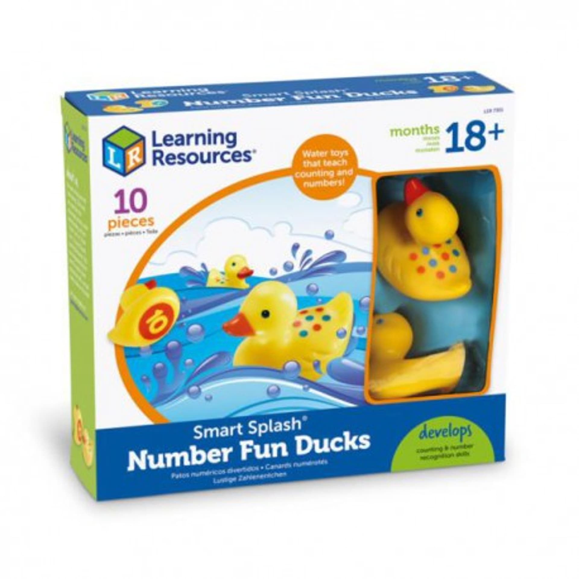 

Learning resources, kaczki do wody, zestaw zabawek do nauki liczenia