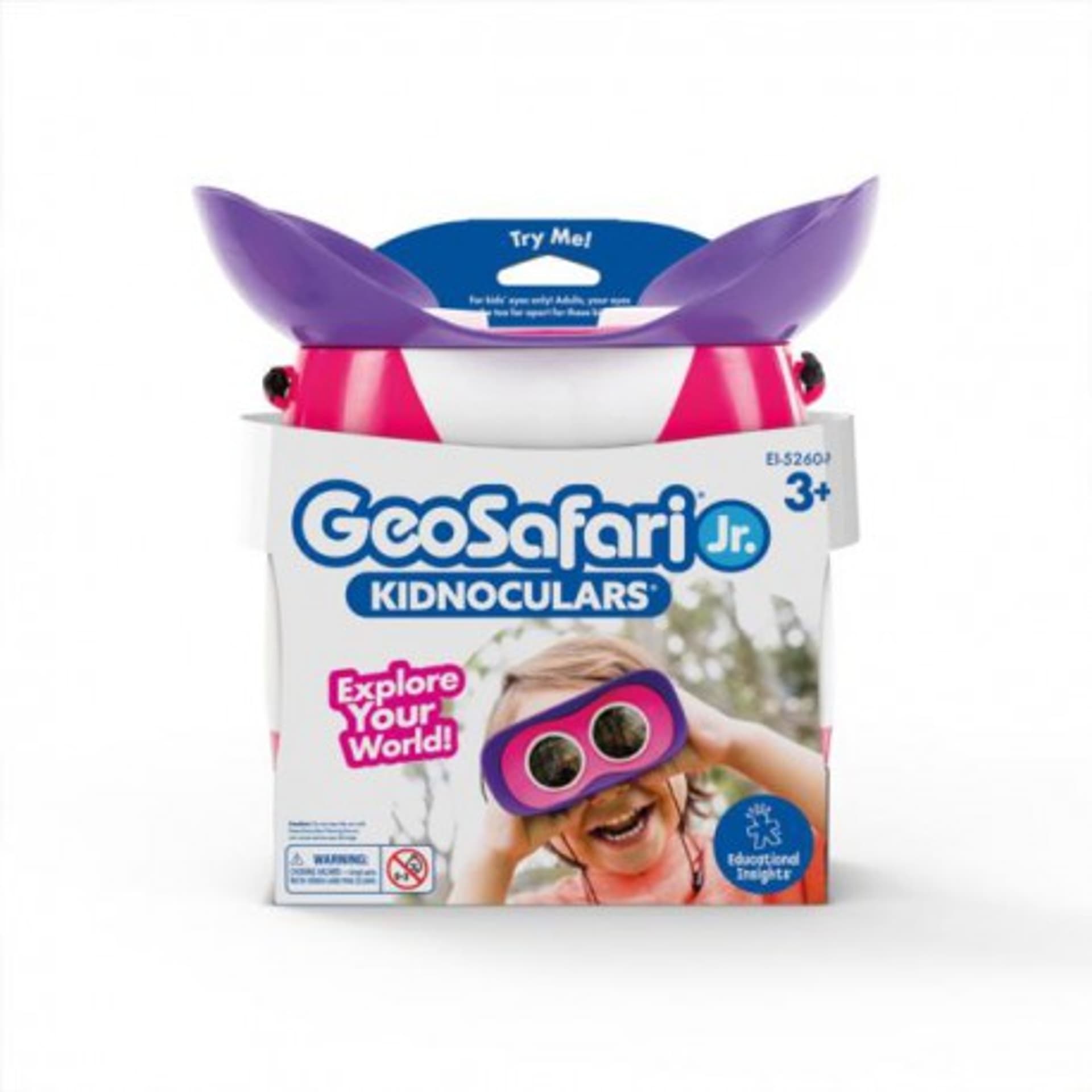 

Learning resources, geosafari jr. lornetka dla dzieci, 2x (różowa)